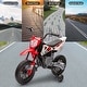 preview thumbnail 22 of 26, 12V Kids Electric Motorcycle with Traning Wheels