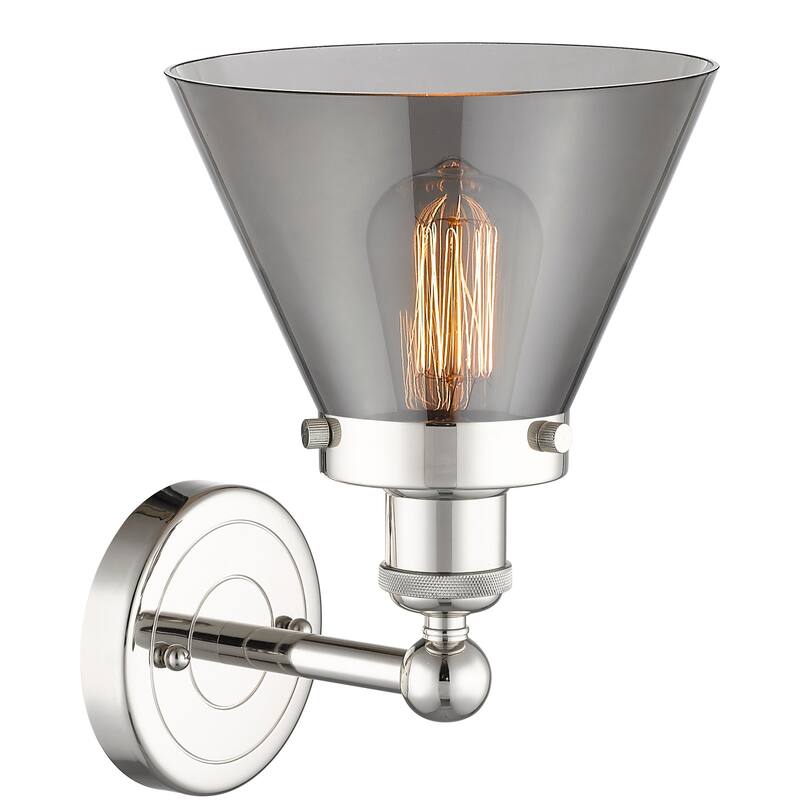Innovations Lighting 616-1W-12-8 Cone Sconce Cone 12" Tall Wall Sconce