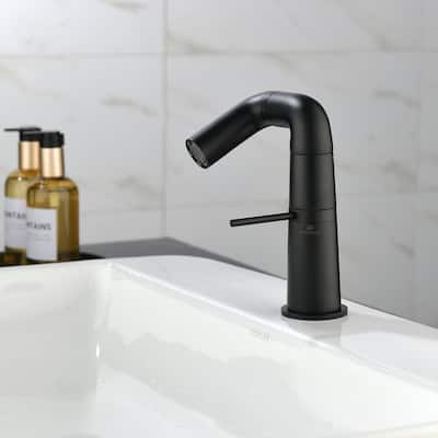 Single Handle Deck Mount Bathroom Faucet - 2'6" x 3'6"