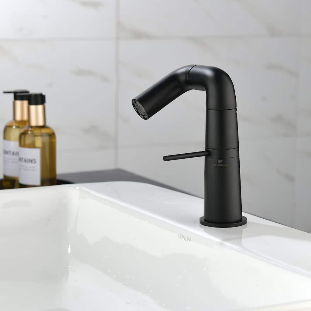Single Handle Deck Mount Bathroom Faucet - 2'6" x 3'6"