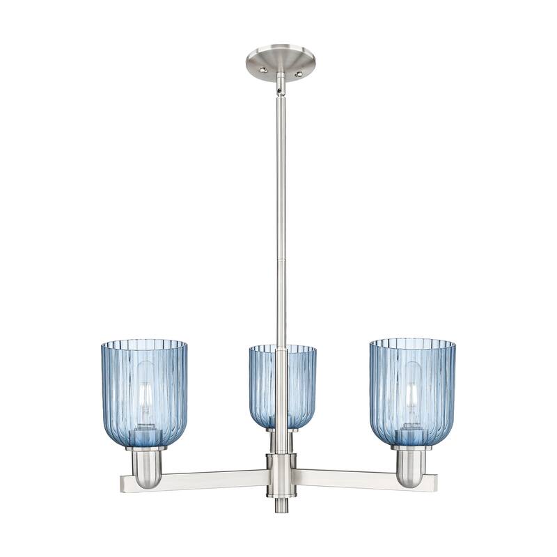 Innovations Lighting Downtown Urban - Bridal Veil - 3 Light 18" Chandelier