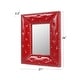 preview thumbnail 19 of 35, Rectangle Rivet Decorative Wall Hanging Mirror