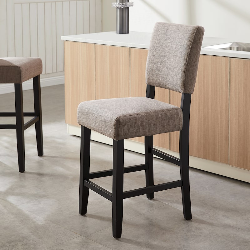 Leick Home Brax Upholstered Counter Height Barstool