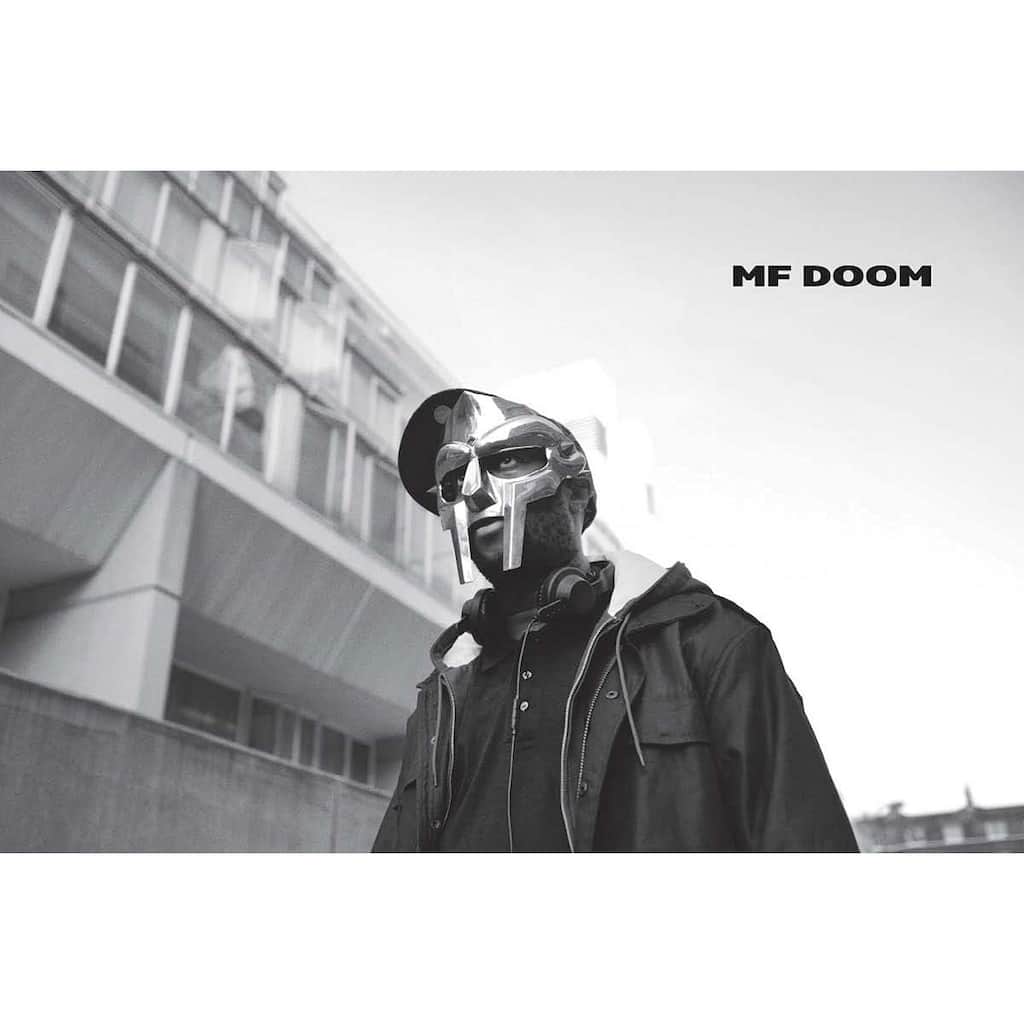 Mf Doom Mask Walking Art Poster - 24 x 36 Inch