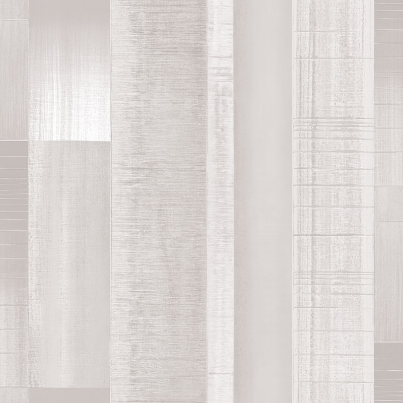 Galerie Wallcoverings TexStyle Collection Agen Stripe Non-woven Metallic Wallpaper Roll - 33 feet x 21 inches - Natural