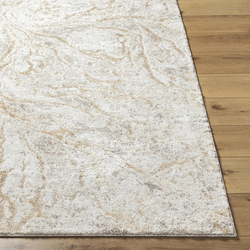 Livabliss Andorra Plus Casual Abstract Marble Area Rug