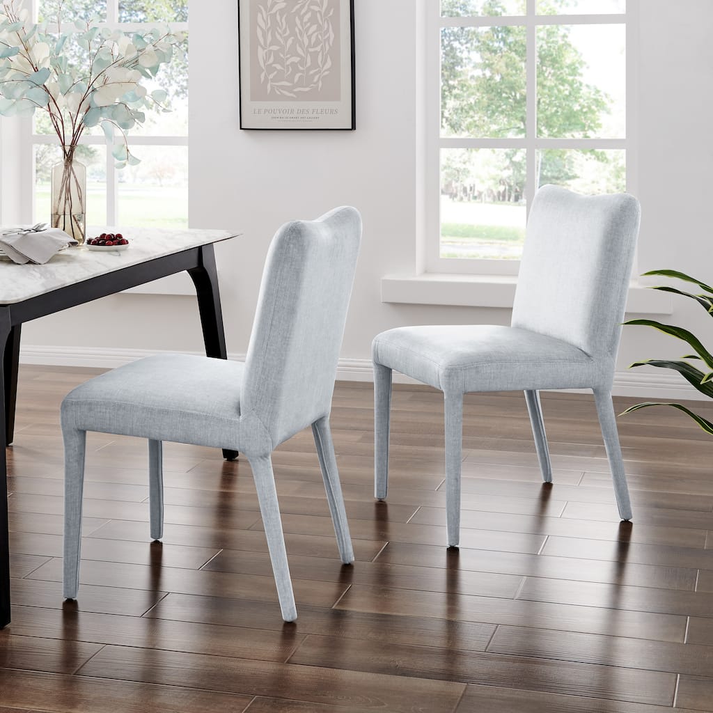 NPD Furniture Alder Velvet Dining Side Chair (Set of 2)