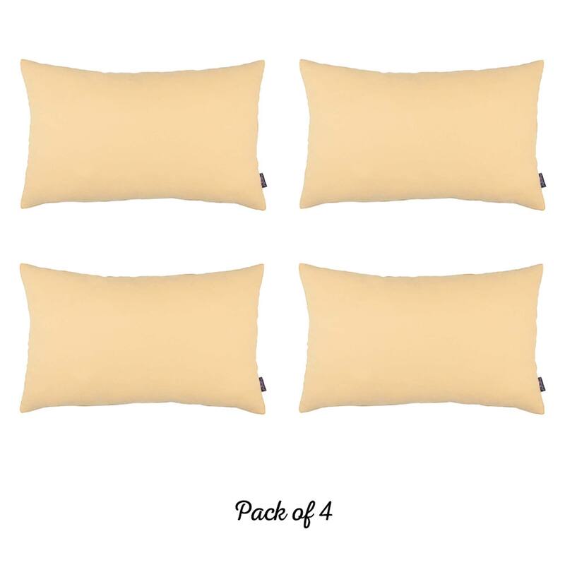 Farmhouse Set of 4 Decorative Throw Pillow Square and Lumbar