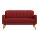 preview thumbnail 32 of 37, Carson Carrington Klaipeda Mid-century Modern Sofa