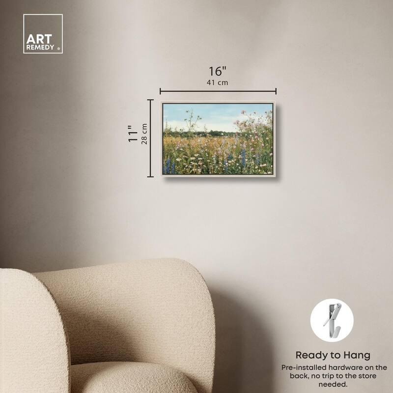 Glimmering Glade Garden II Canvas by Art Remedy