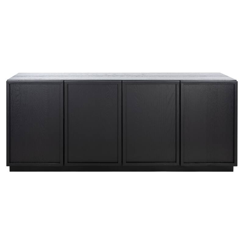 SAFAVIEH Couture Zeus 4 Door Wood Media Stand - 58"W x 18"D x 24"H