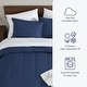 preview thumbnail 5 of 27, Home Essential Lightweight Bed In A Bag Bedding Set (Includes Comforter, Sham, Bedskirt, Fitted Sheet, Flat Sheet, Pillowcase)