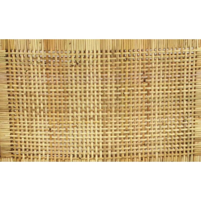 Woven Rattan Rocking Chair - 41.75" - Caramel Brown