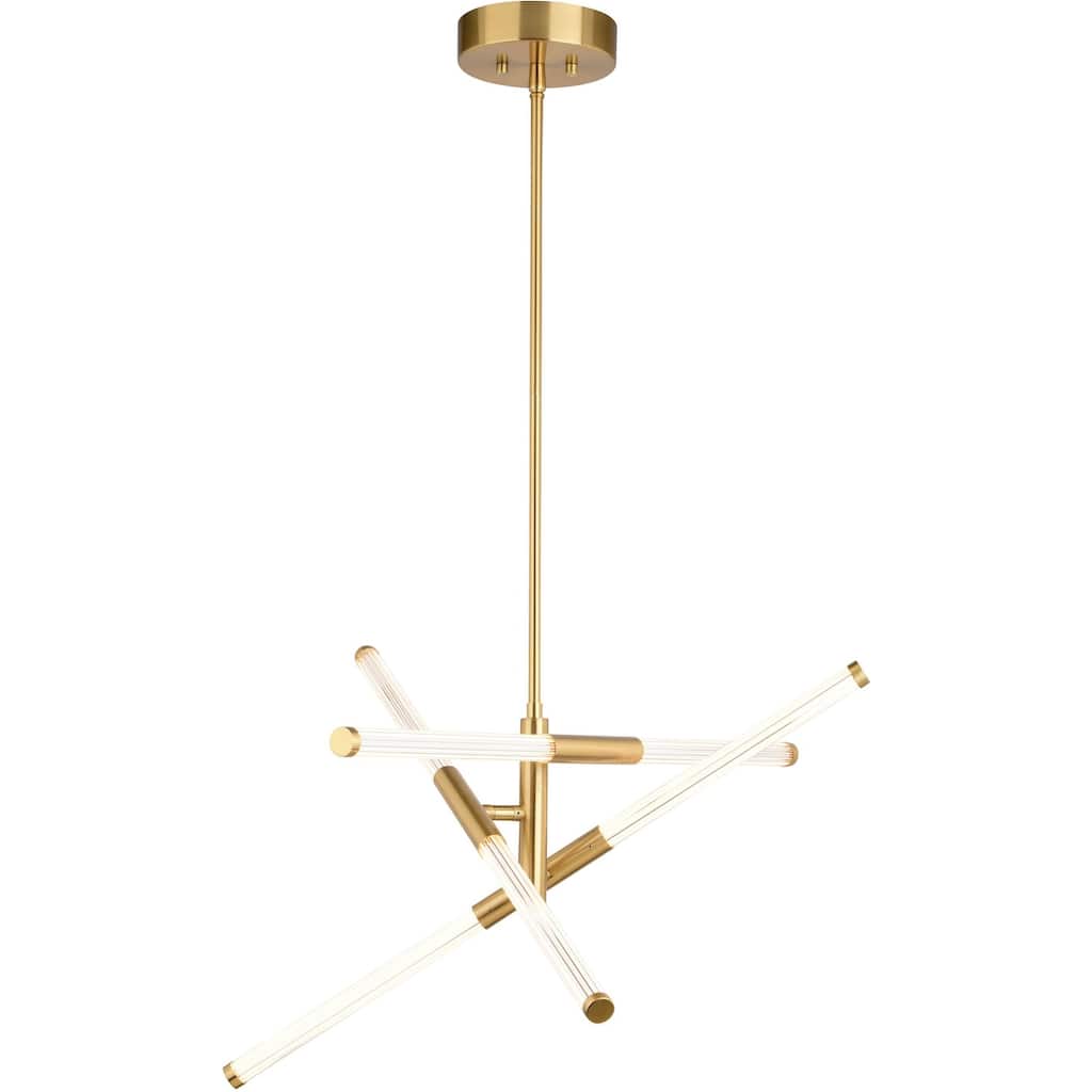 Vaxcel Lighting P0426 3 Light 27" Wide LED Suspension Pendant