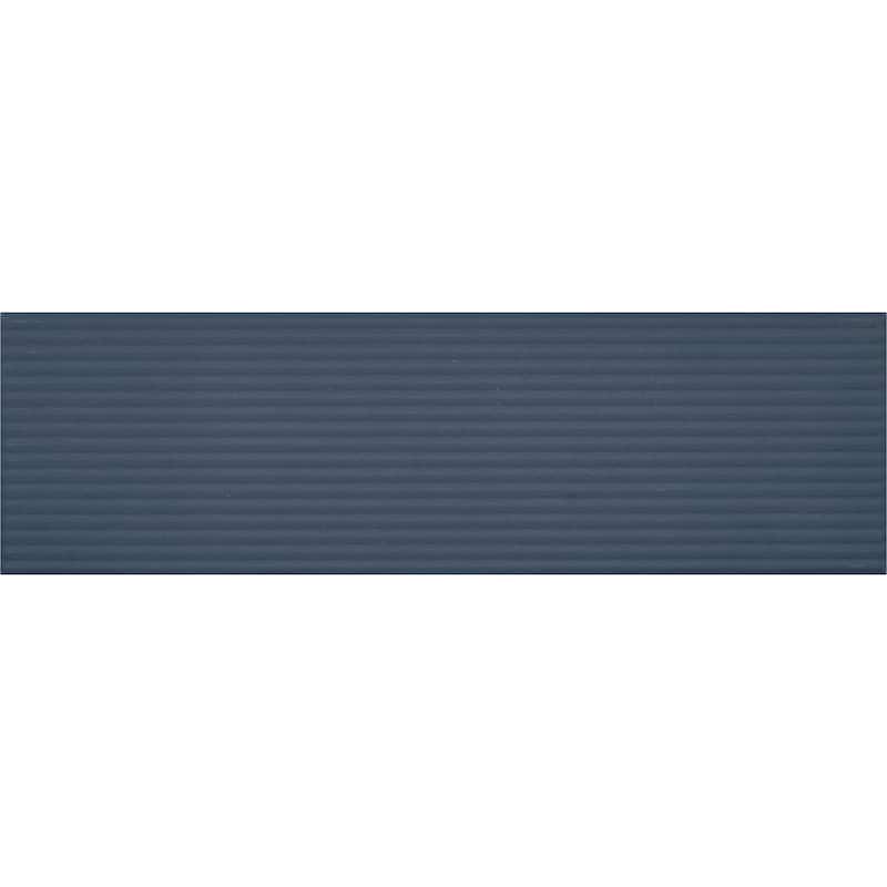 Daltile Stencil 4" x 12" Glazed Porcelain Linear Wall Tile (30 PC Per Carton) (8.72 SQFT Per Carton) - Indigo