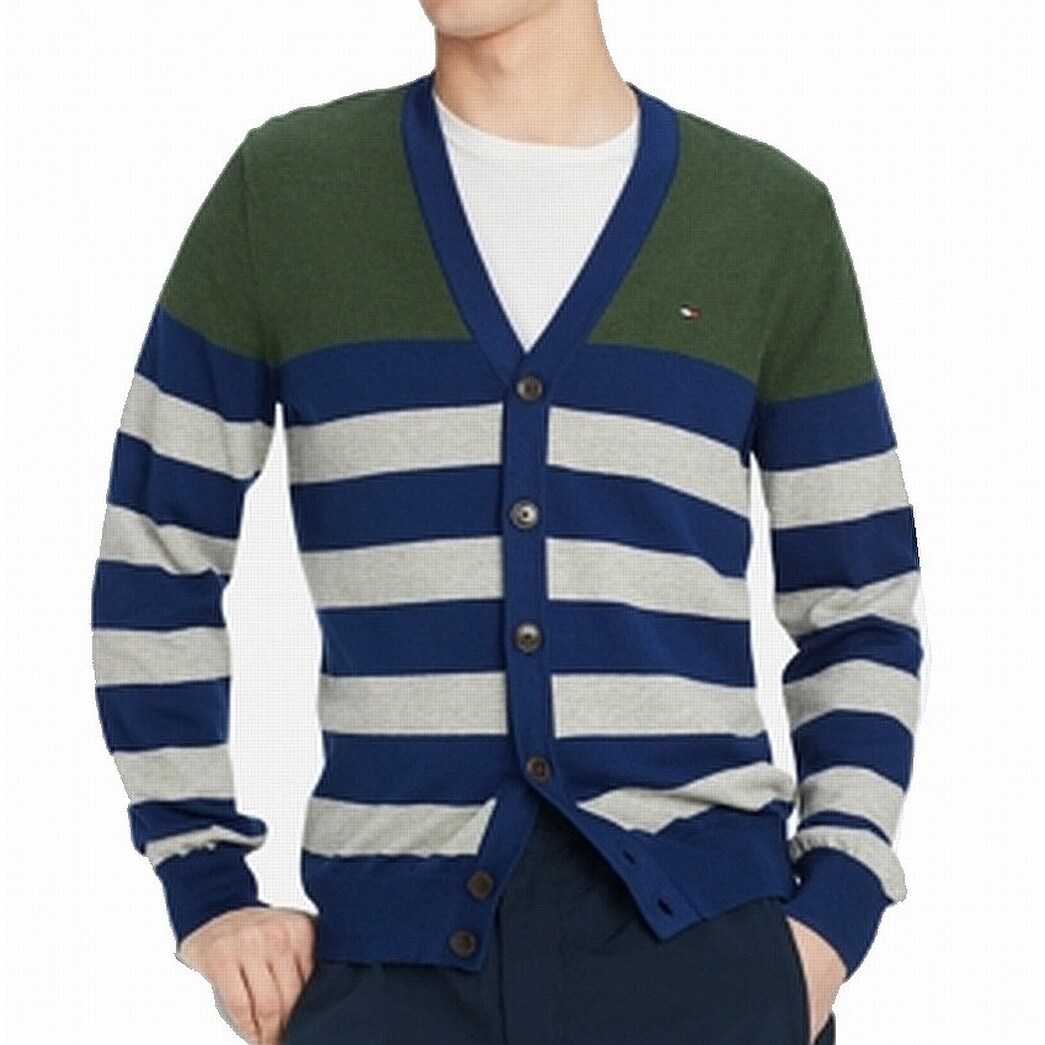 tommy hilfiger mens cardigan sweater