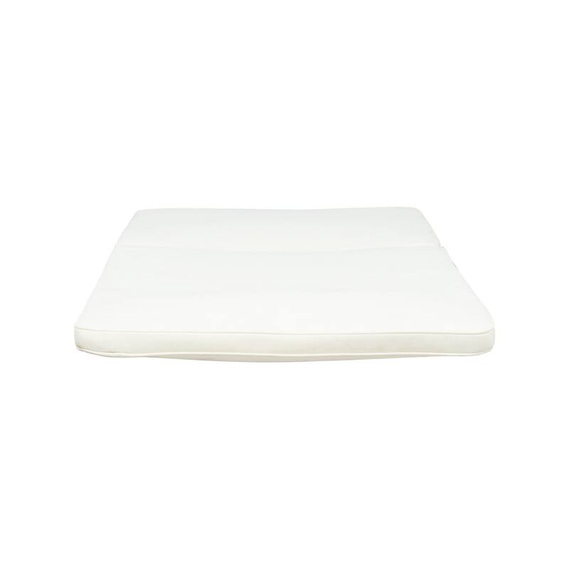 Nadine Outdoor Acacia Wood 3 Piece Chaise Lounge Set with Water-Resistant Cushions by Christopher Knight Home