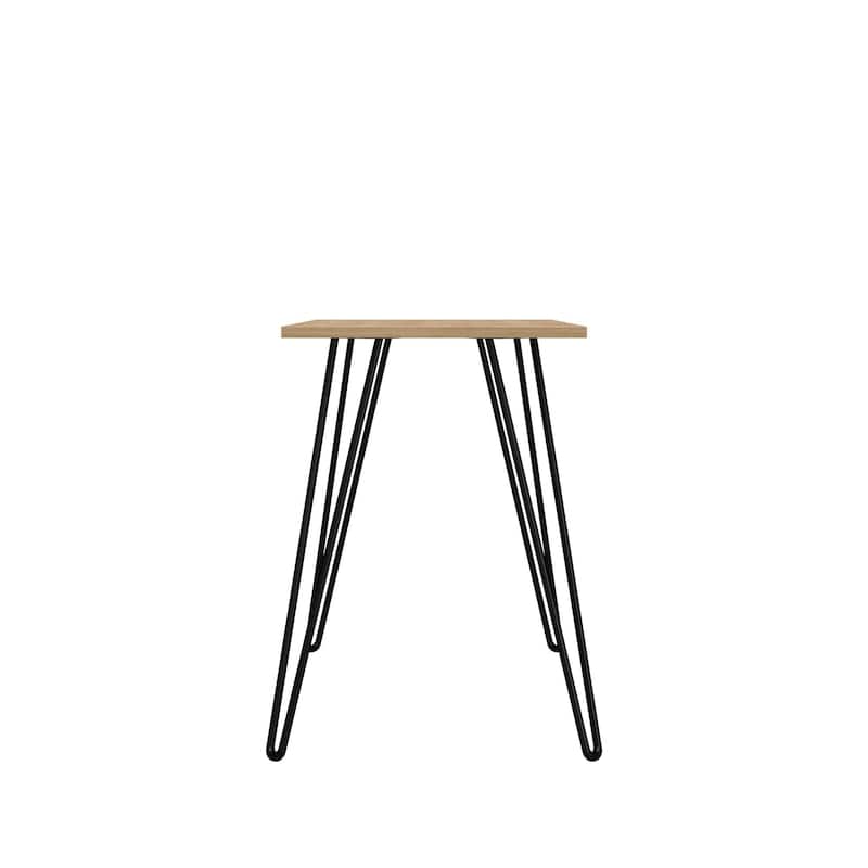 Roomfitters Owen Minimalist Writing Desk with Hairpin Legs