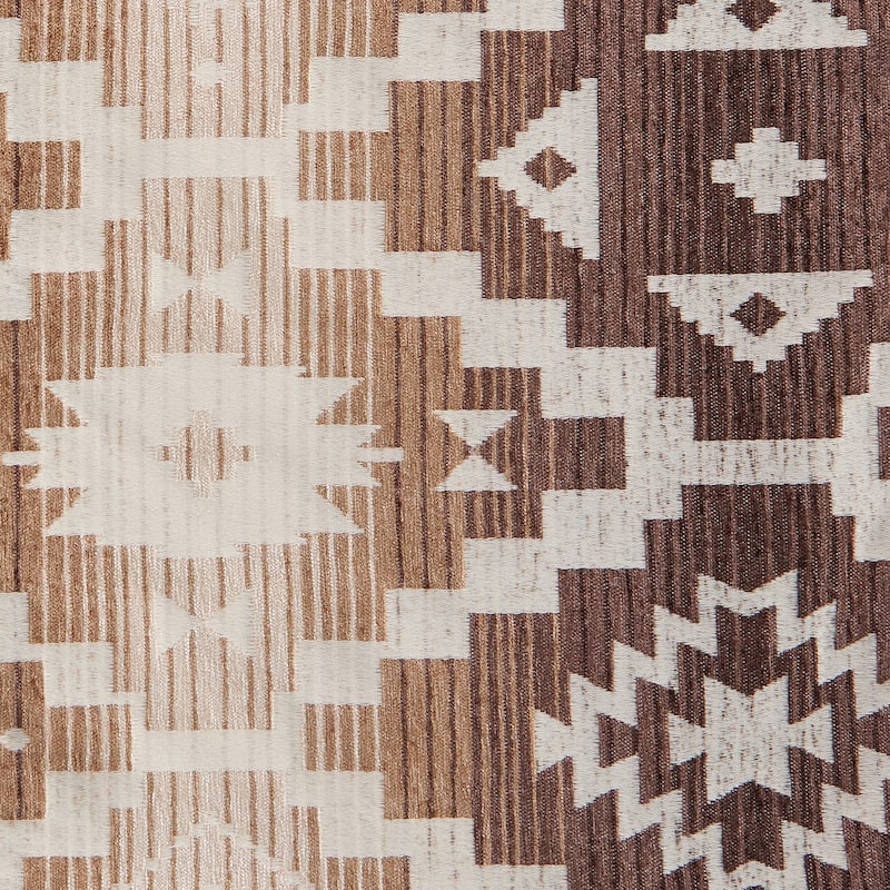 Paseo Road by HiEnd Accents Chalet Aztec Valance, 18" x 84" - 18" x 84"