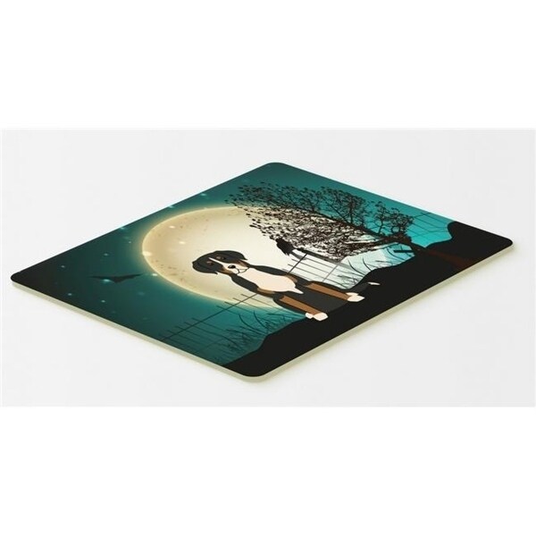 Carolines Treasures BB2227CMT Halloween Scary Greater Swiss Mountain Dog Kitchen or Bath Mat 20 x 30