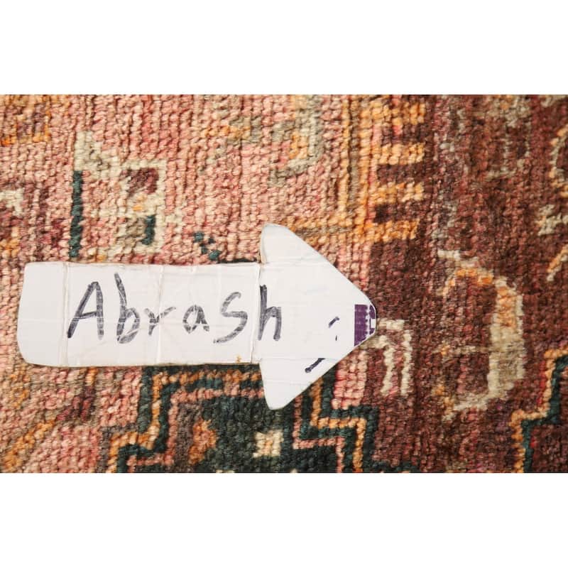 Qashqai Persian Vintage Area Rug Handmade Tribal Wool Carpet - 3'9"x 5'7"