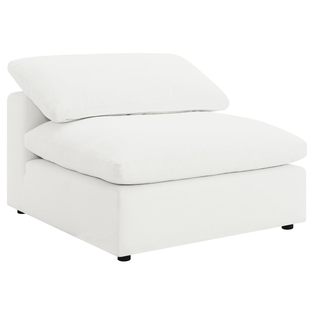 Raleigh Boucle Upholstered Armless Chair