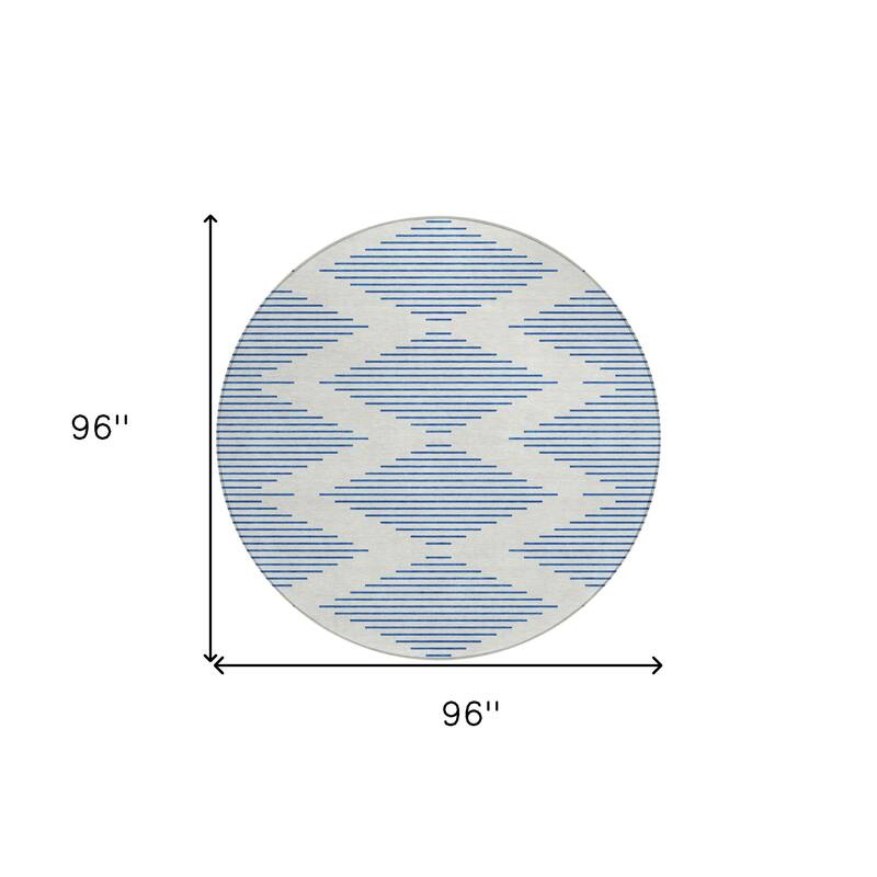 HomeRoots Geometric Transitional Rectangle Outdoor Rug