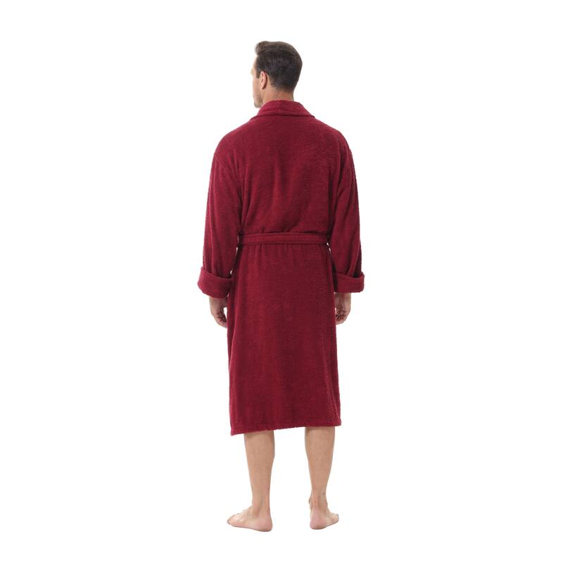 INK+IVY Men's 100 Cotton Terry Bathrobe Bed Bath & Beyond 40160066
