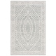 preview thumbnail 19 of 42, SAFAVIEH Handmade Ebony Manon Modern Wool Rug 4' x 6' - Ivory/Grey - Rectangle