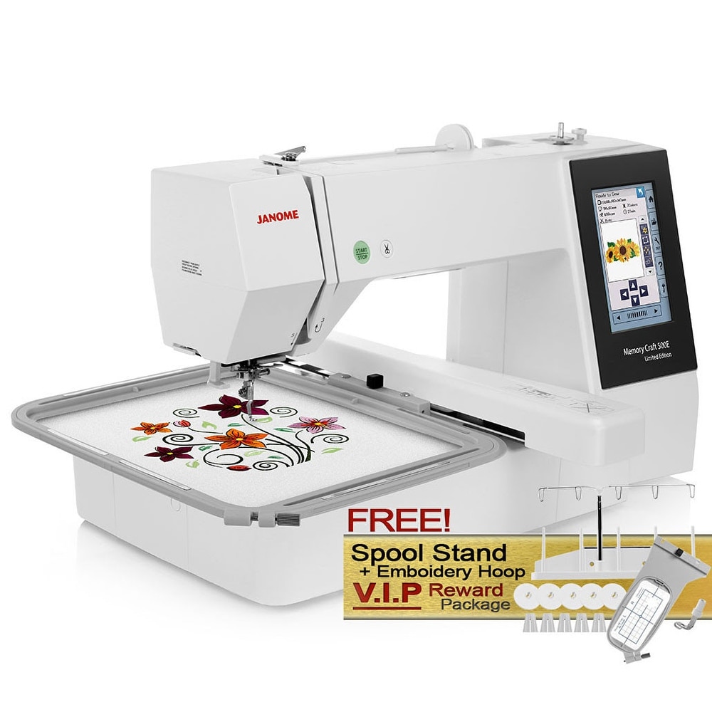 Janome 4120 Computerized Sewing Machine w/ Hard Case + Extension Table +  Bonus Quilting Kit - Bed Bath & Beyond - 18073929