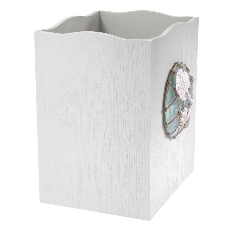 Avanti Linens Seaglass Wastebasket