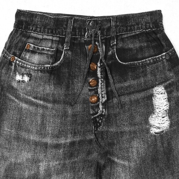 denim pajama pants