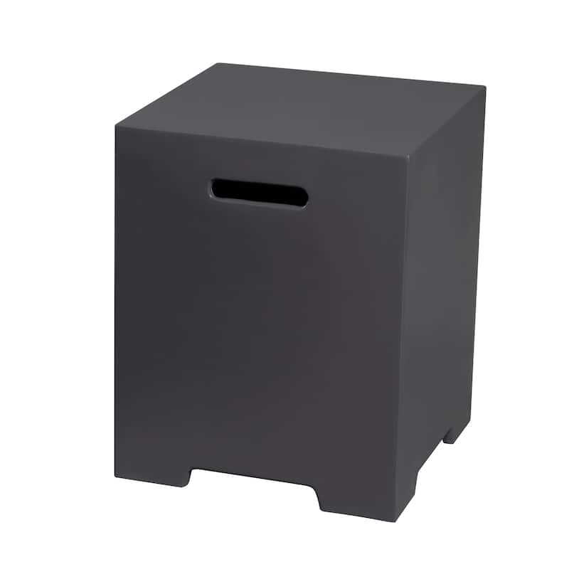Patio Watcher 16"x 16" Outdoor Patio Metal Propane Tank Cover Table for Hiding Gas tank