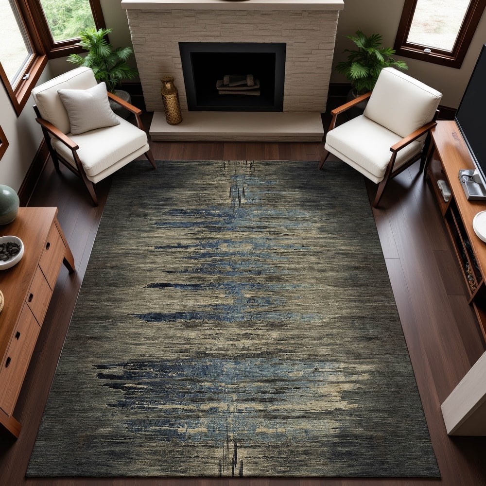 Premium Washable Super Soft Abstract Chic Mayfield Rug