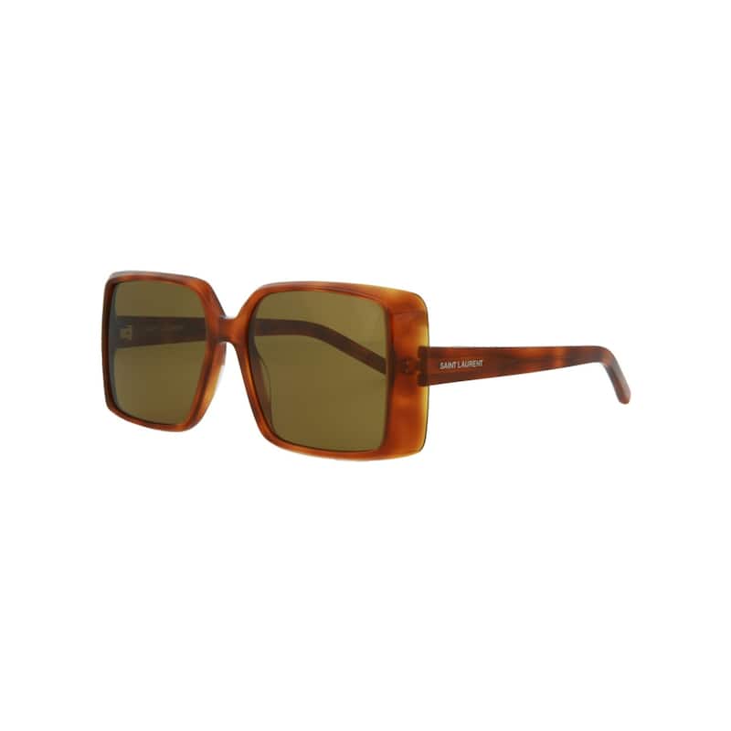 Saint Laurent Square-Frame Acetate Sunglasses
