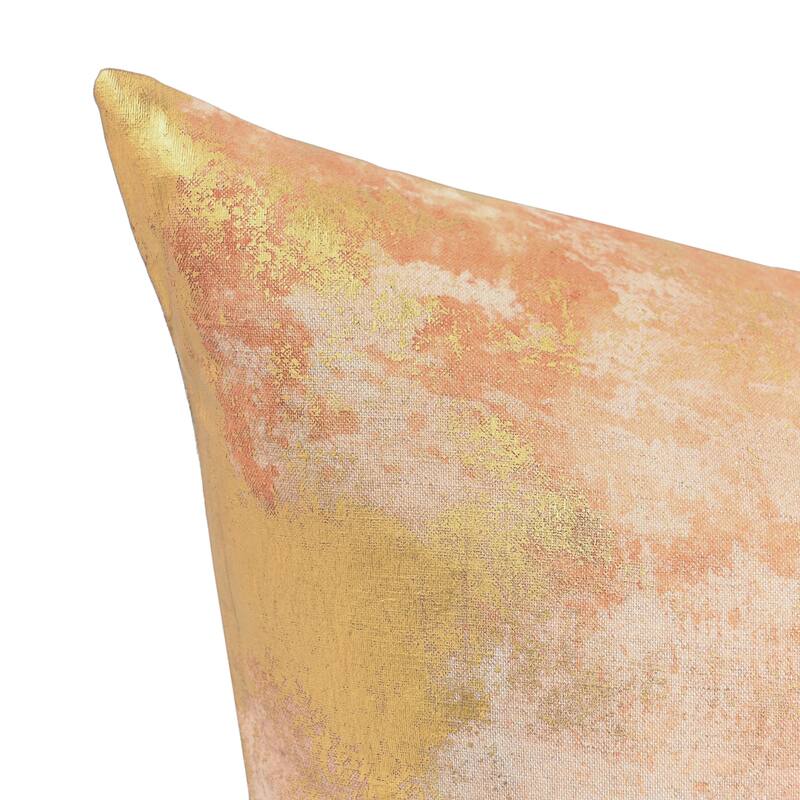 Villa by Classic Home Equilibrium 22x22 Linen Blend Throw Pillow