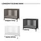 preview thumbnail 4 of 23, Forever Eclectic London Folding Mini Crib - 39.25" L x 25.25" W x 32" H