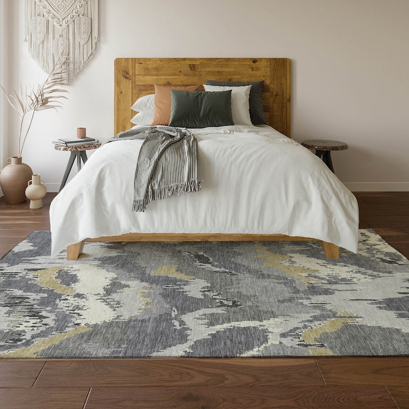 Premium Washable Super Soft Modern Ziggy Mayfield Rug