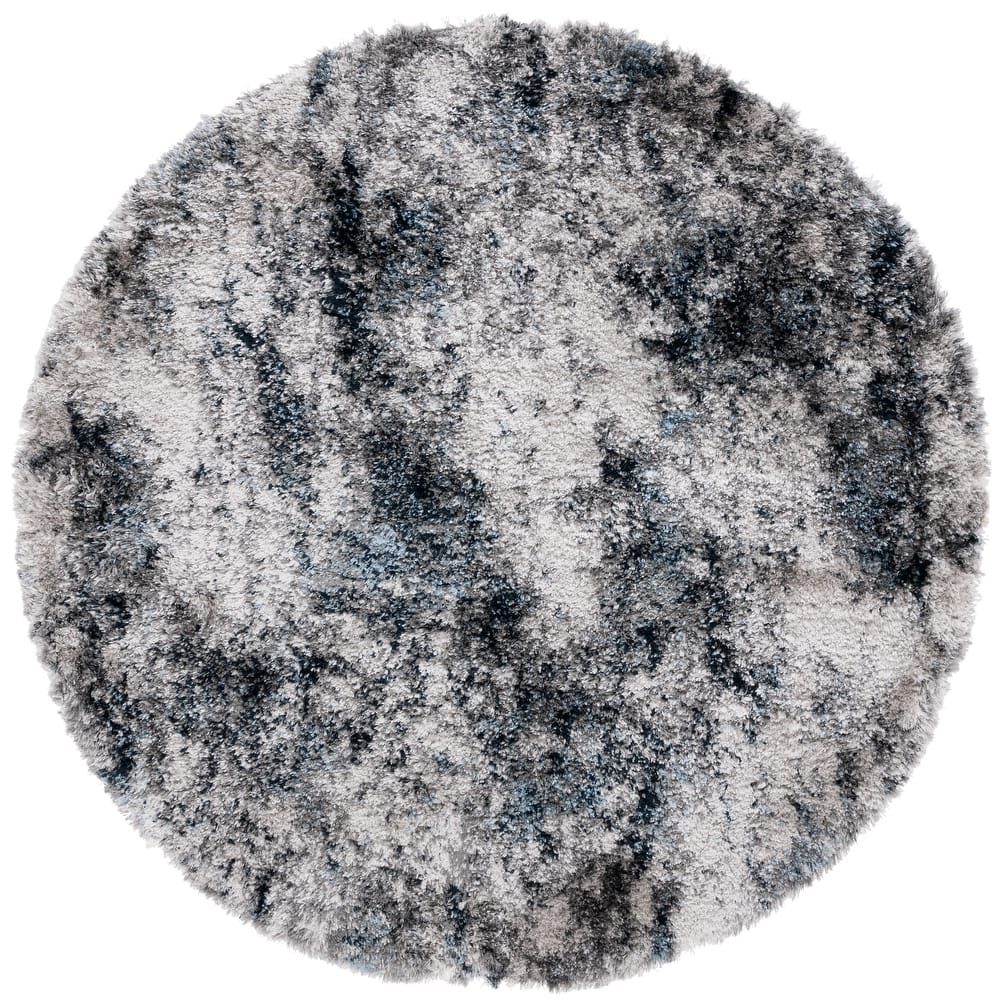 SAFAVIEH Cloud Shag Lalitha Modern Abstract 2-inch Thick Rug