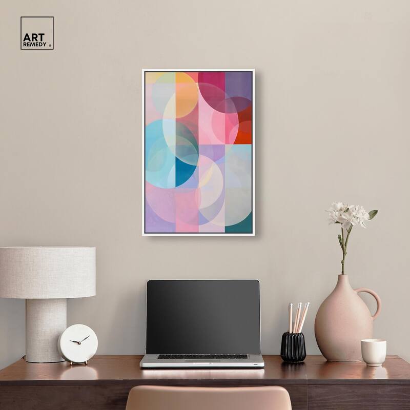 Oneiric Circles I Canvas by Art Remedy