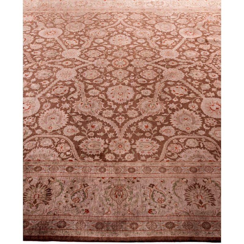 Overdyed One-of-a-Kind Hand-Knotted Area Rug - Brown - 8' 2" x 10' 5"