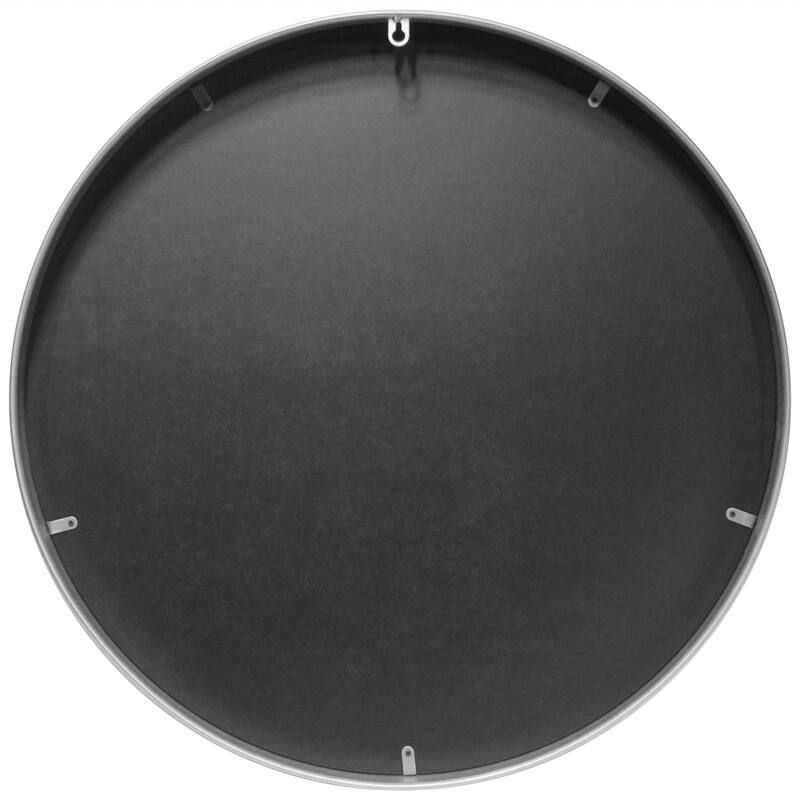 Deep Metal Wall Mirror - 24 x 2.5 x 24