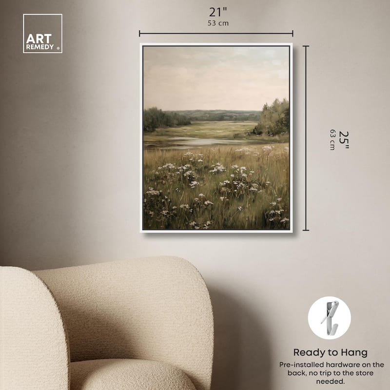 Marshland Whispers Canvas by Art Remedy
