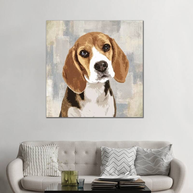 iCanvas "Beagle" by Keri Rodgers Canvas Print