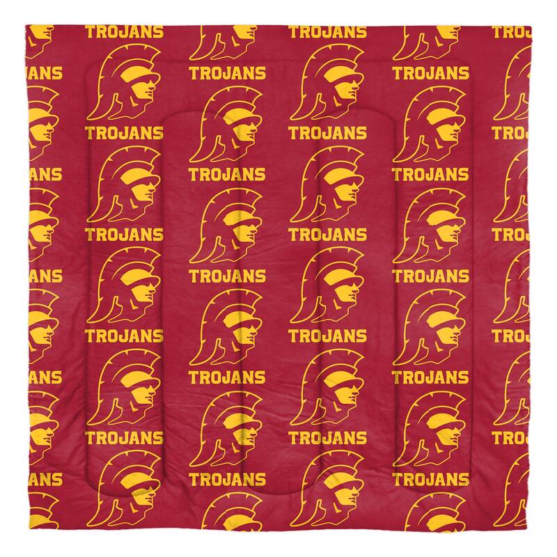 NCAA Rotary 7-piece Queen Bed in a Bag Set