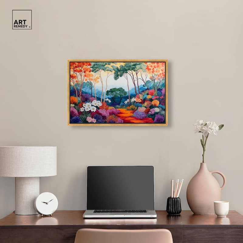 Solara's Bloom II Canvas by Art Remedy