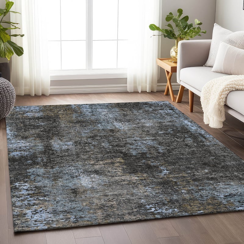 Premium Washable Super Soft Abstract Glammy Mayfield Rug