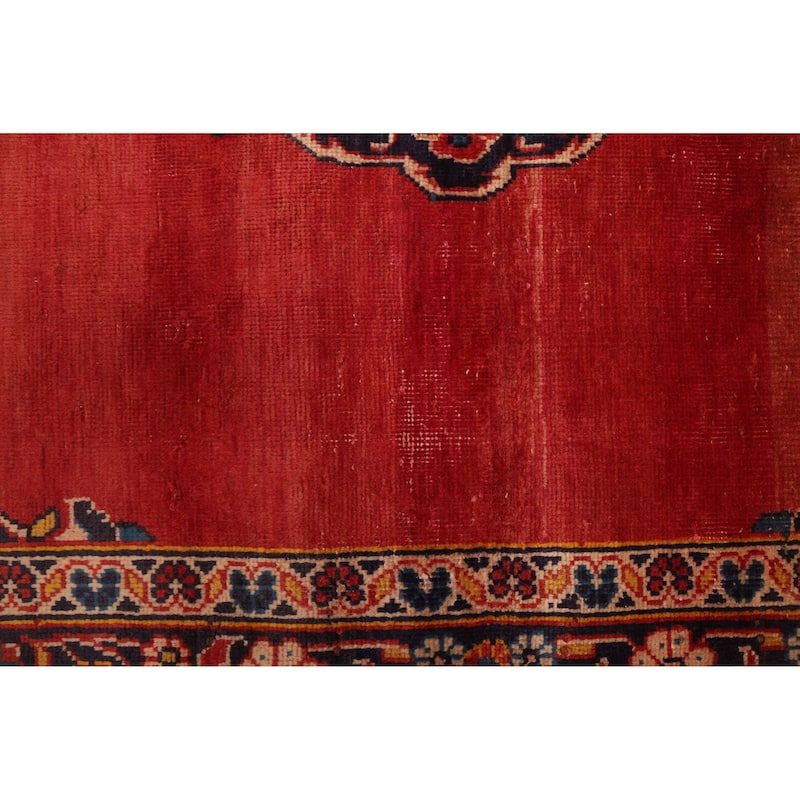 ECARPETGALLERY Hand-knotted Anadol Vintage Red Wool Rug - 3'9 x 6'11