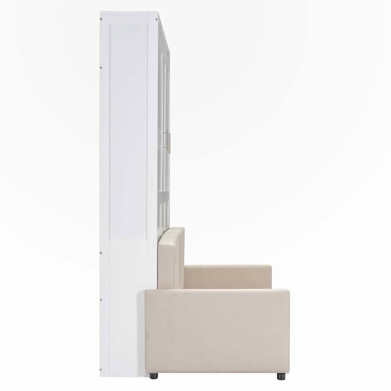 Queen Size Murphy Bed Wall Bed with Cushion