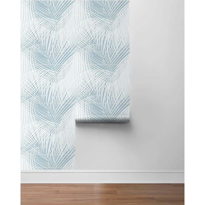 Lillian August Palm Tile Peel and Stick Wallpaper